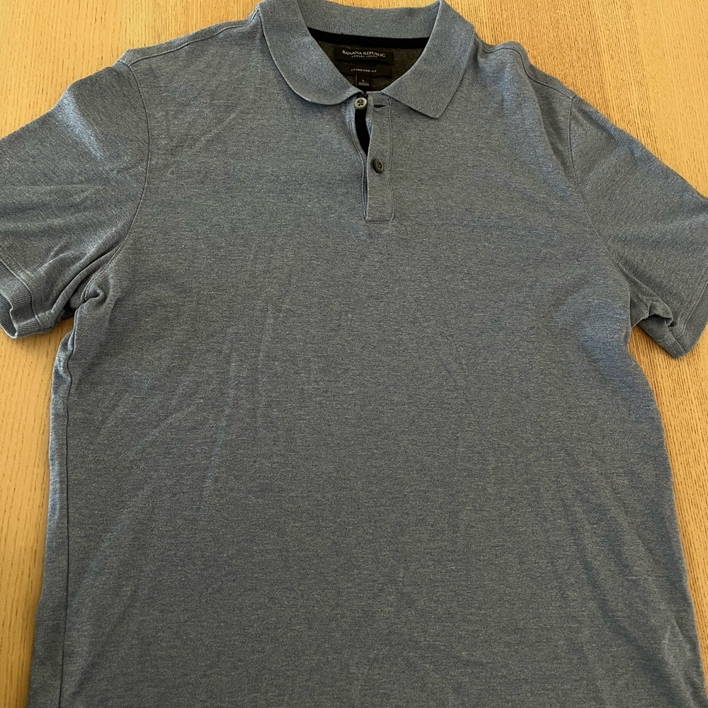 Perry Ellis Men's Gray Polo Shirt